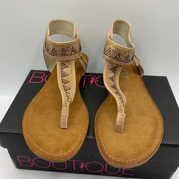 Boutique By Corkys Nora Blush Sandal 11 - Picture 3 of 6